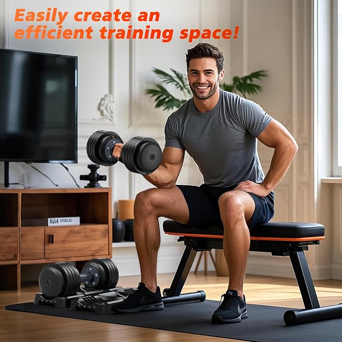 Different Rendpas adjustable dumbbell models